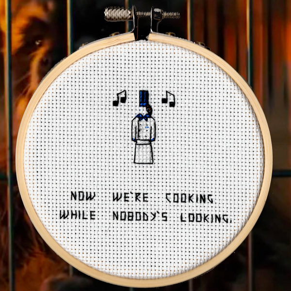 Oh Sew Nerdy "Now we're cooking while nobody's looking."
