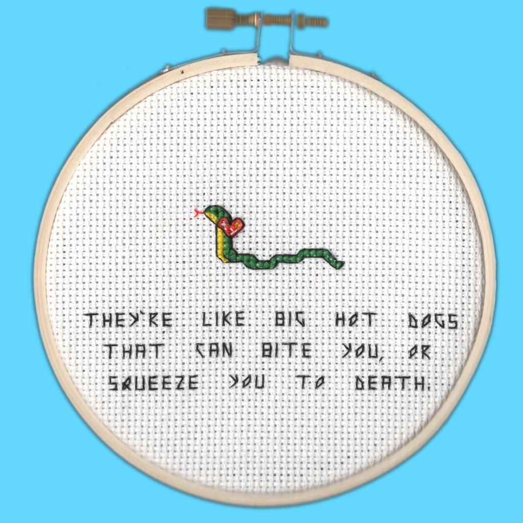 Oh Sew Nerdy "They're like big hot dogs..."
