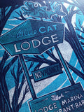 Kate Carleton "The Blue Cat Lodge" Print