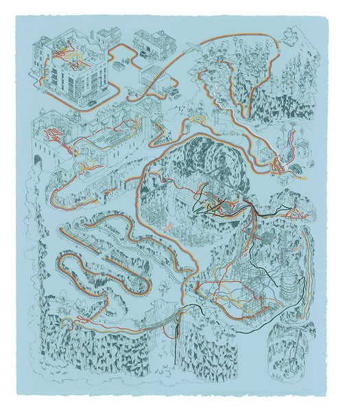 Andrew DeGraff "Paths of Doom (Variant)" Print