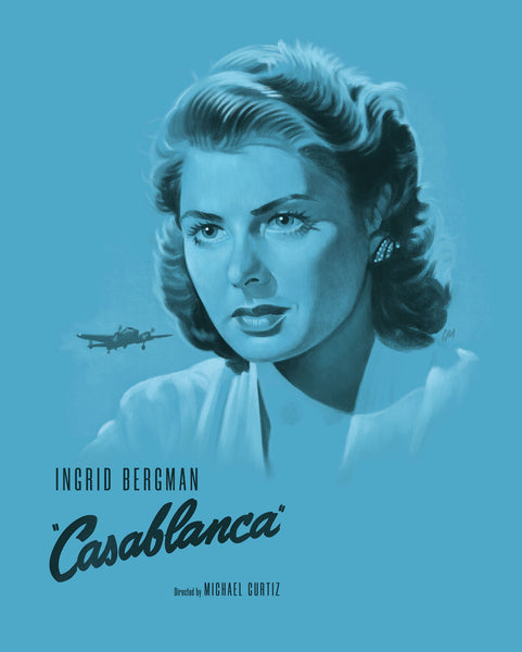 Colin Murdoch "Ingrid Bergman - Casablanca" Print
