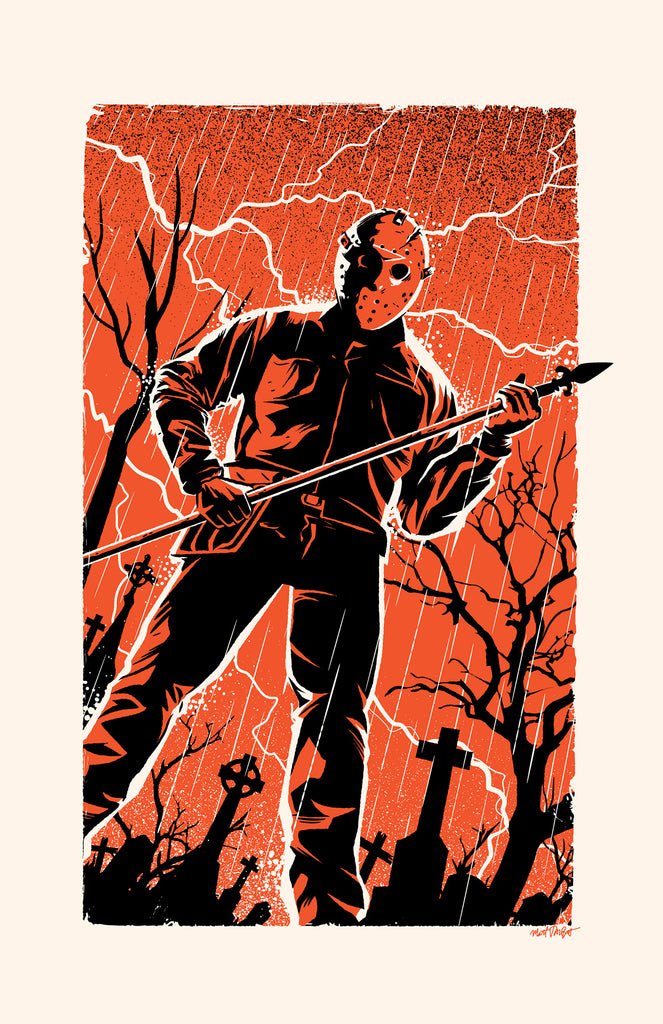 Matt Talbot "Jason (Red Variant)" Print