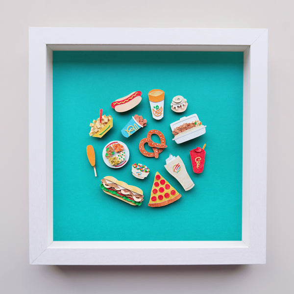 Kristen Sgalambro "Tiny Food Court"