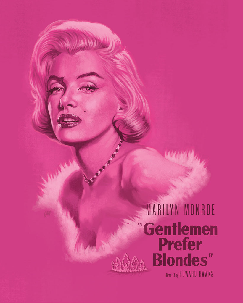 Colin Murdoch "Marilyn Monroe - Gentlemen Prefer Blondes" Print