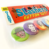 Matt Talbot "Slasher!" Button Set