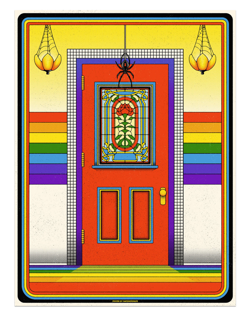 NateMoonLife "The Rainbow Room" Print