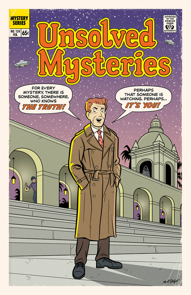Matt Talbot "Unsolved Mysteries" Print