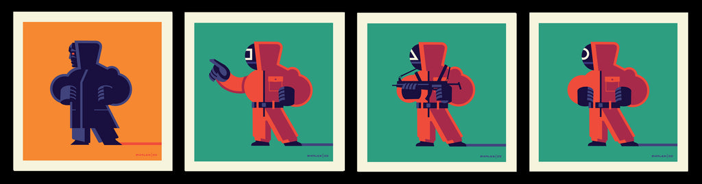 Tom Whalen "We've already come too far to end this now." Print Set